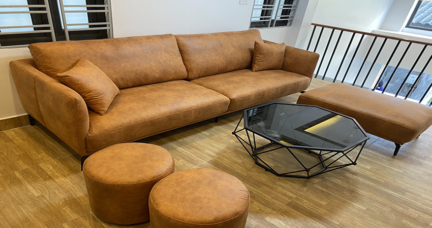 Sofa văng HYV09 được bàn giao nhà chị Hường Hải Phòng